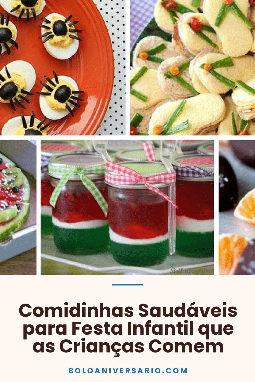 Comidinhas Saudáveis para Festa Infantil que as Crianças Comem