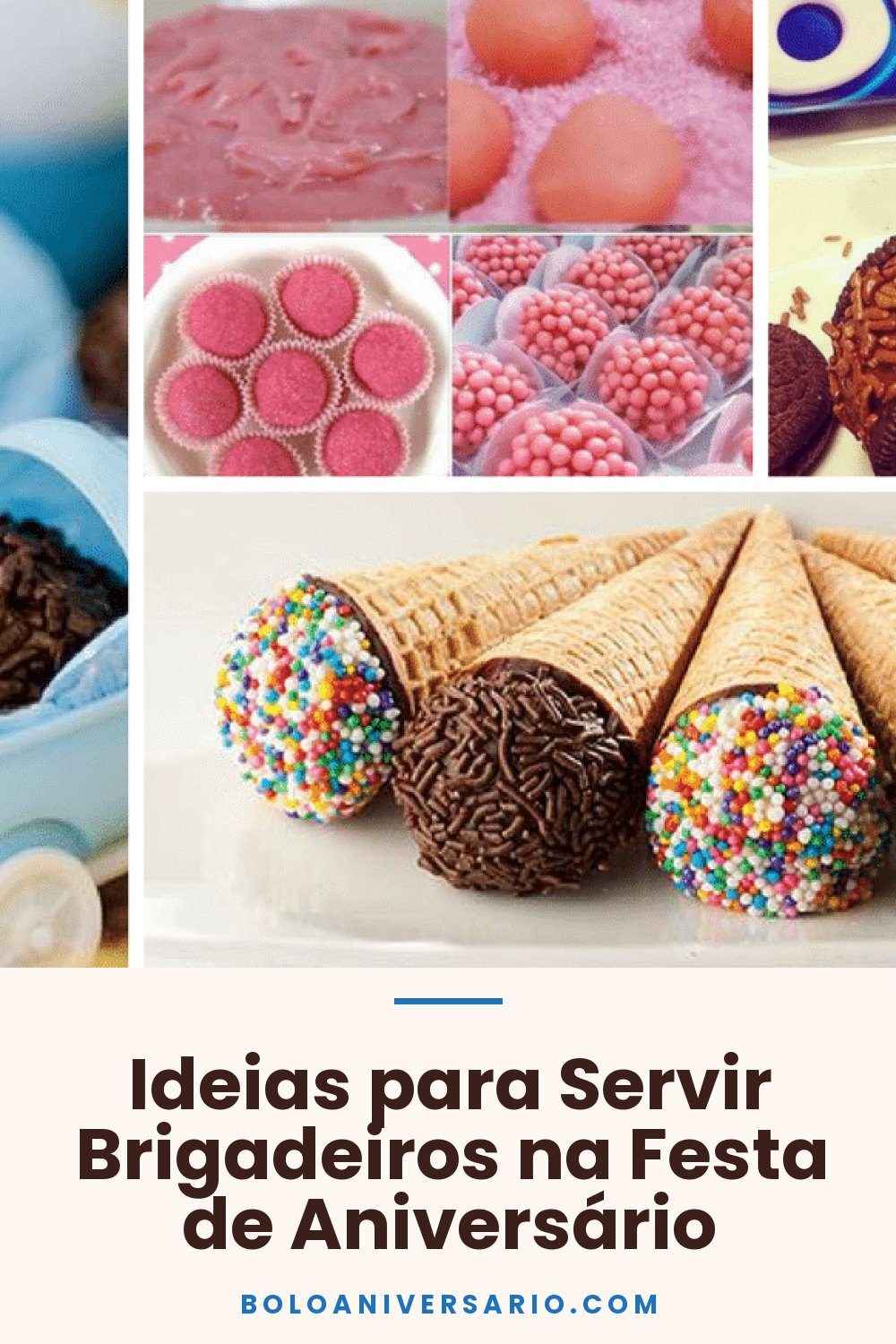 Ideias para Servir Brigadeiros na Festa de Aniversário