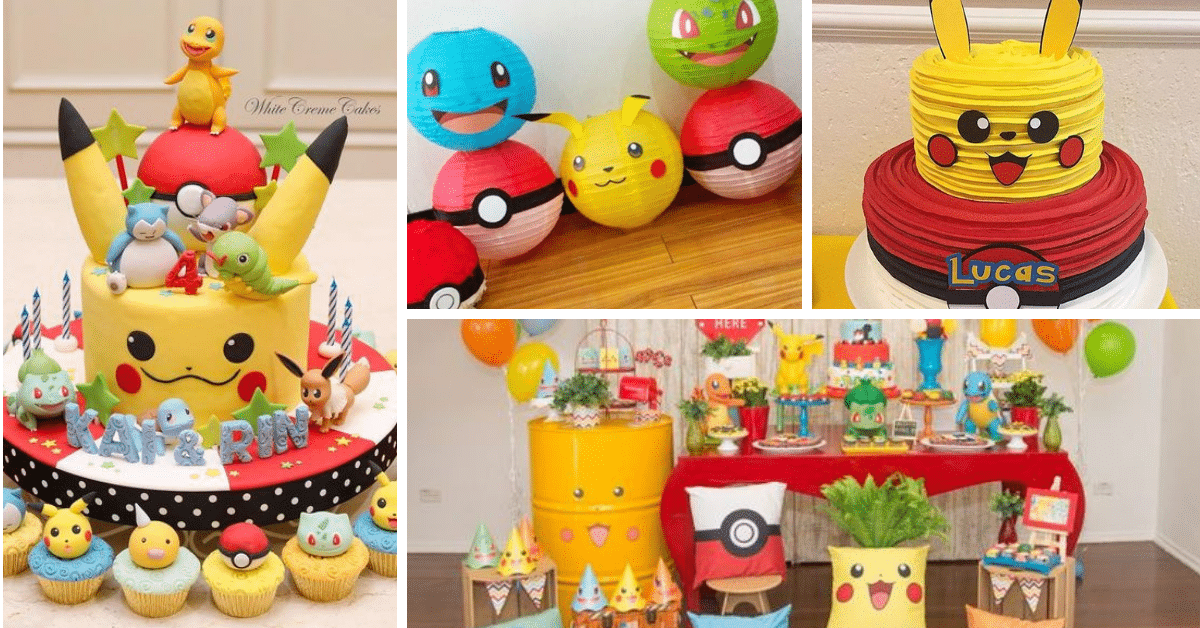 Festa Pokémon Go bolos decoracao