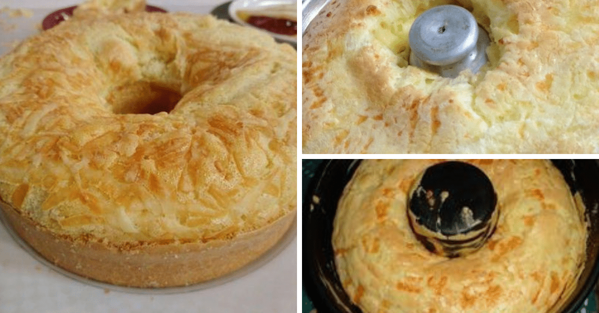 Receita do Bolo de Pão de Queijo Receita do Bolo de Pão de Queijo Receita do Bolo de Pão de Queijo