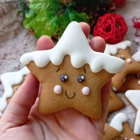 biscoitos de natal em forma de estrela receita 7