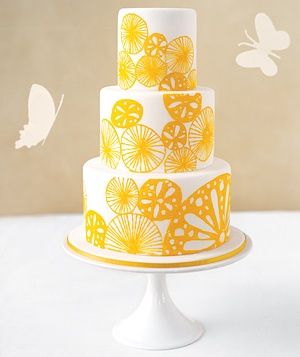 bolo amarelo casamento 4