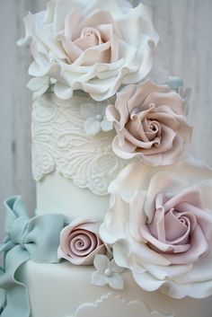 bolo casamento rosa