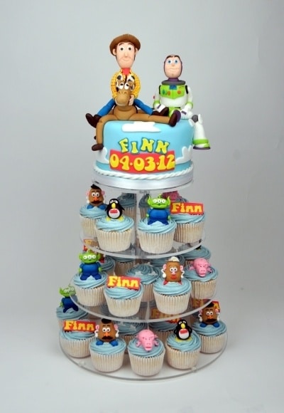 bolo cupcakes toy story
