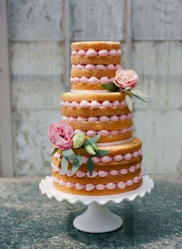 bolo de casamento rustico naked cake 2