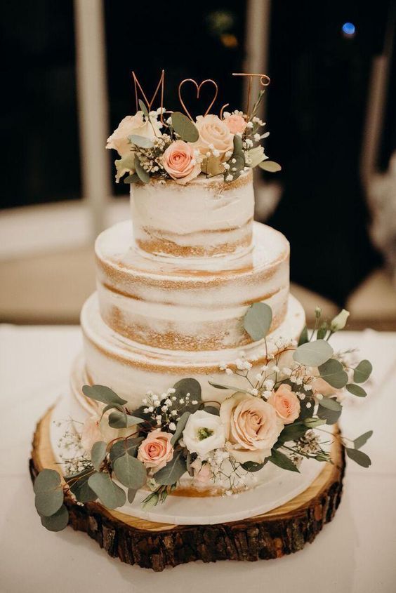 bolo de casamento rustico naked cake 4