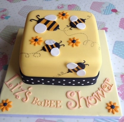 bolo decorado abelhas