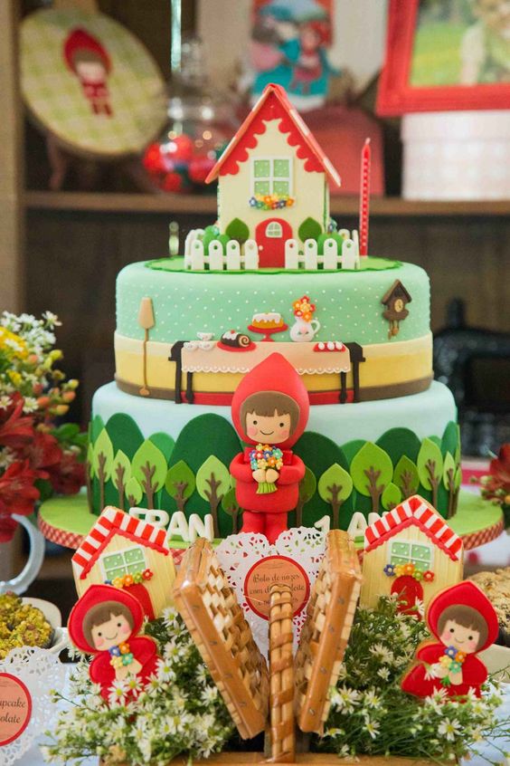 Decoração De Festa Da Chapeuzinho Vermelho