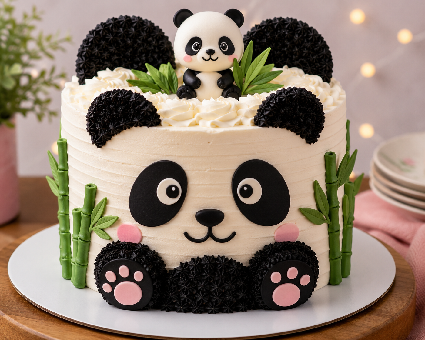 Bolo decorado com o tema Panda: ideias criativas, dicas de decoração e inspirações encantadoras Bolo decorado com o tema Panda: ideias criativas, dicas de decoração e inspirações encantadoras bolo decorado com o tema panda 8