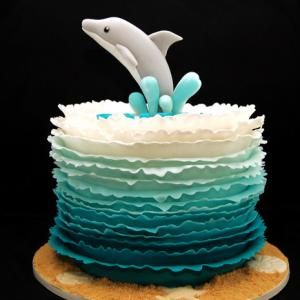 bolo decorado golfinho 2