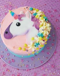 bolo decorado unicornio 2