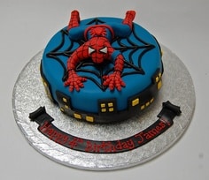 bolo do homem aranha
