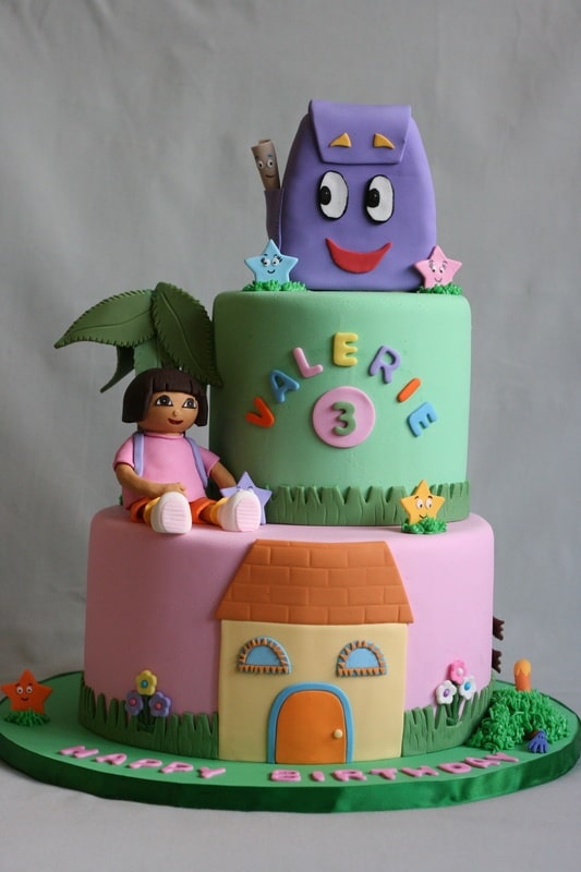 Dora Bolo de Aniversário