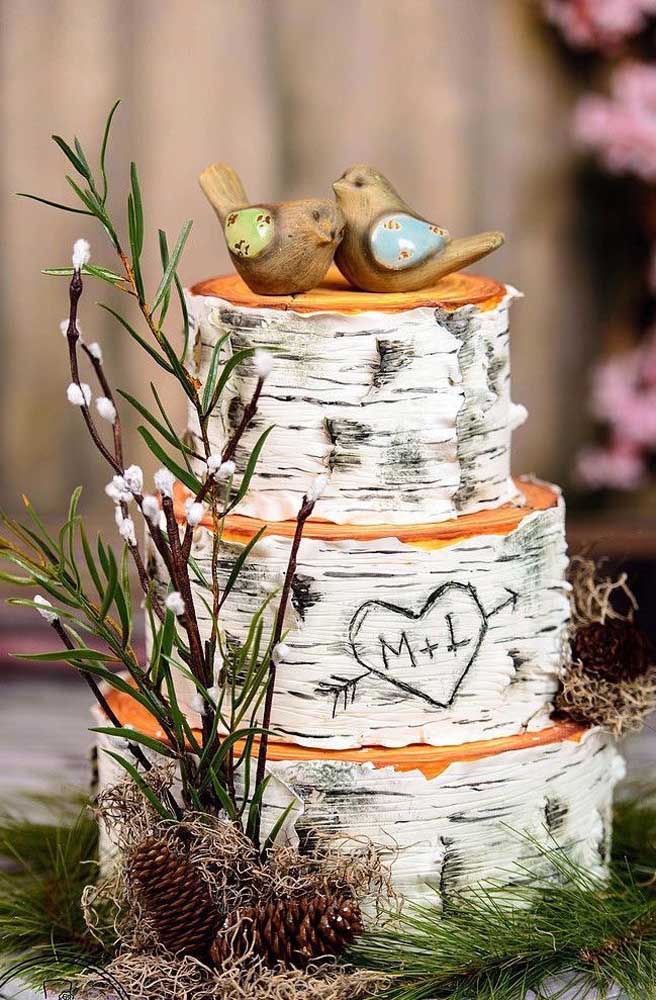 bolo fake casamento 1