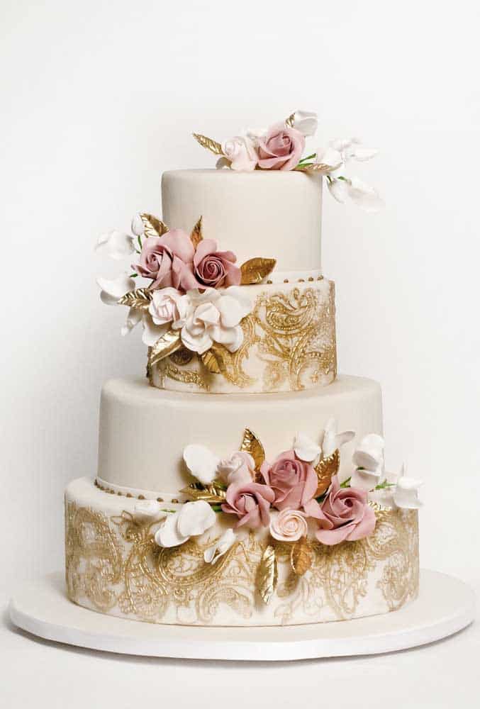 bolo fake casamento 3