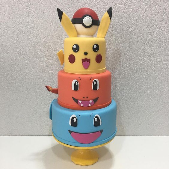 bolo festa pokemon 1