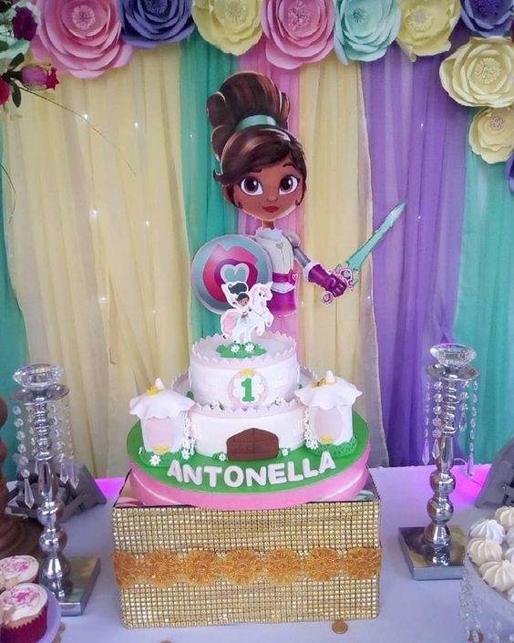 bolo festa princesa nella