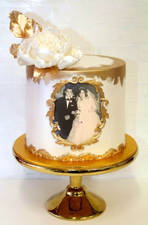 bolo foto casamento 3