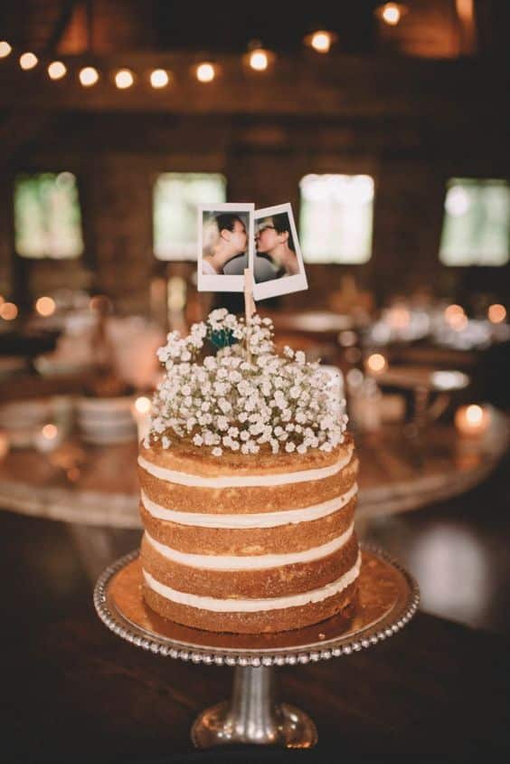 bolo foto casamento