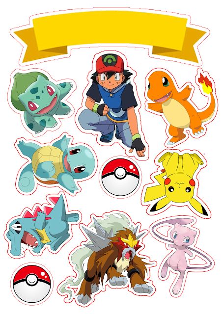 bolo pikachu toppers 2
