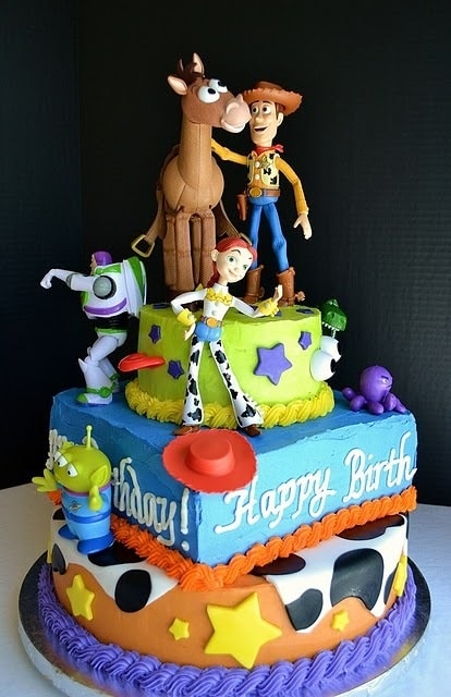 bolo toy story woody