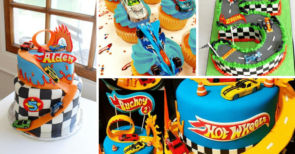 Bolos Decorados Hot Wheels