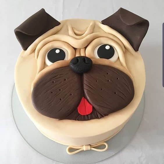 bolos inspirados no cachorro pug festa canina 6