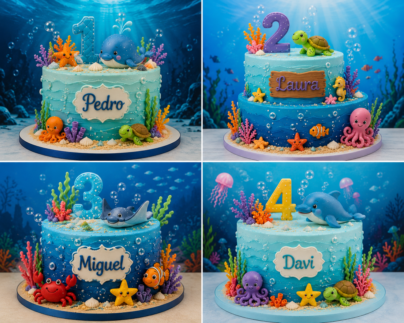 Bolos Lindos Inspirados no Fundo do Mar: Ideias Encantadoras para Festas Infantis Bolos Lindos Inspirados no Fundo do Mar: Ideias Encantadoras para Festas Infantis bolos lindos inspirados no fundo do mar