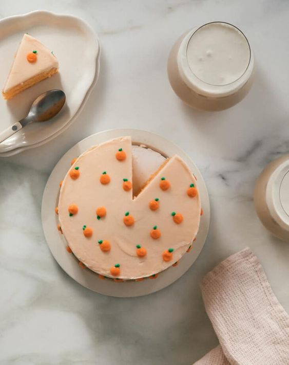 bolos minimalistas decorados com buttercream 3