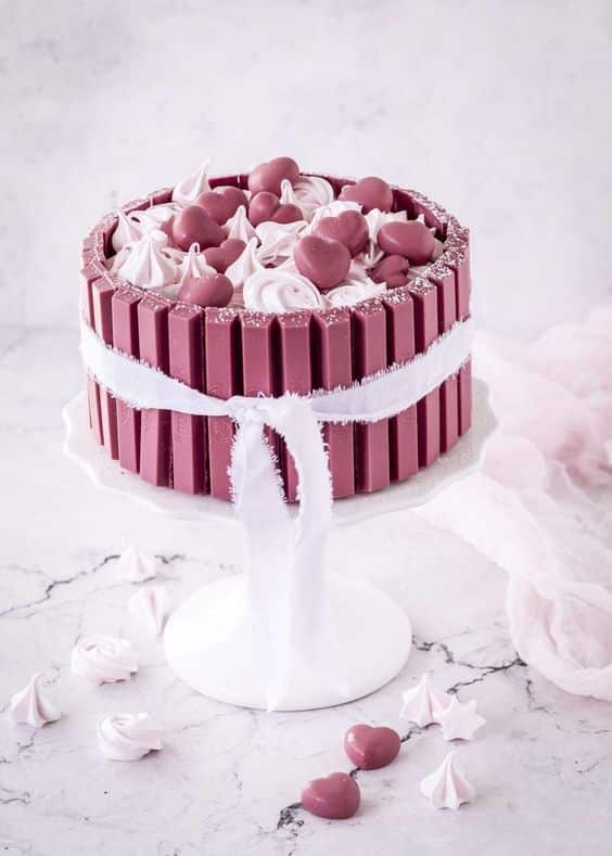 bolos modernos femininos rosa