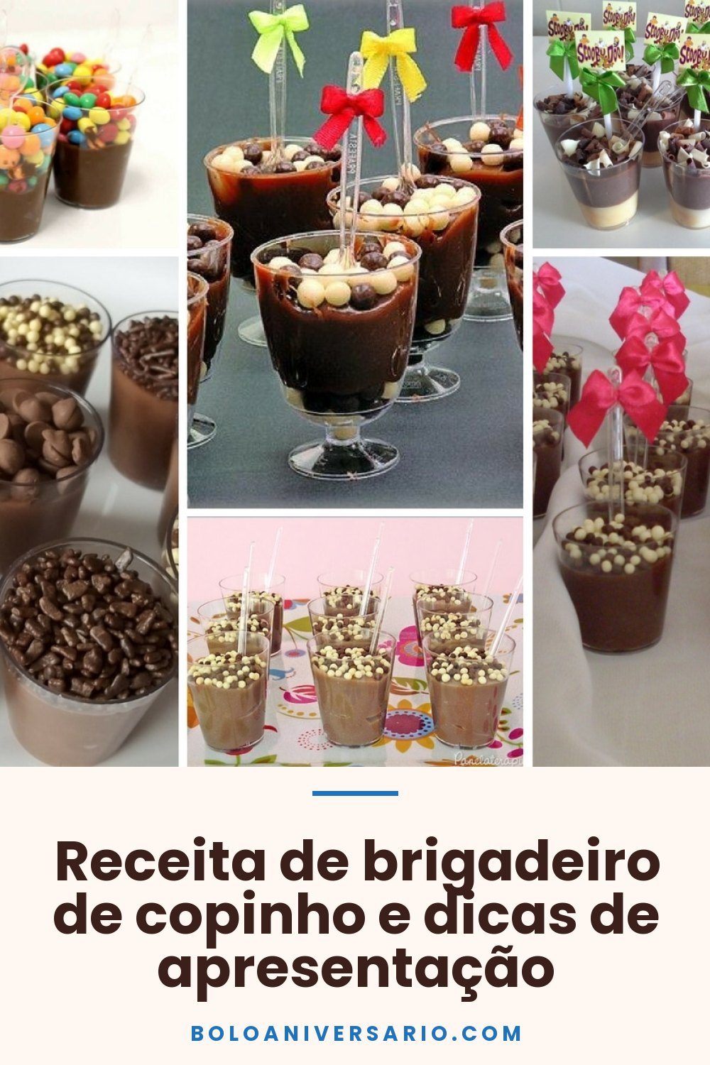 Receita de brigadeiro de copinho e dicas de apresentação