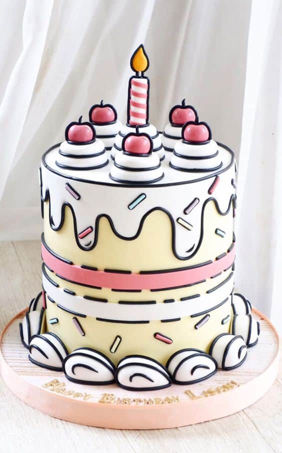 cartoon cakes bolos decorados 4