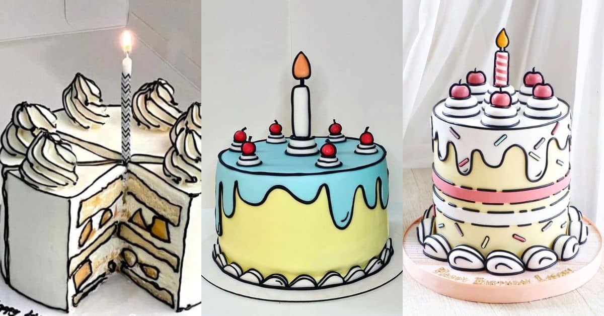 cartoon cakes bolos decorados 7