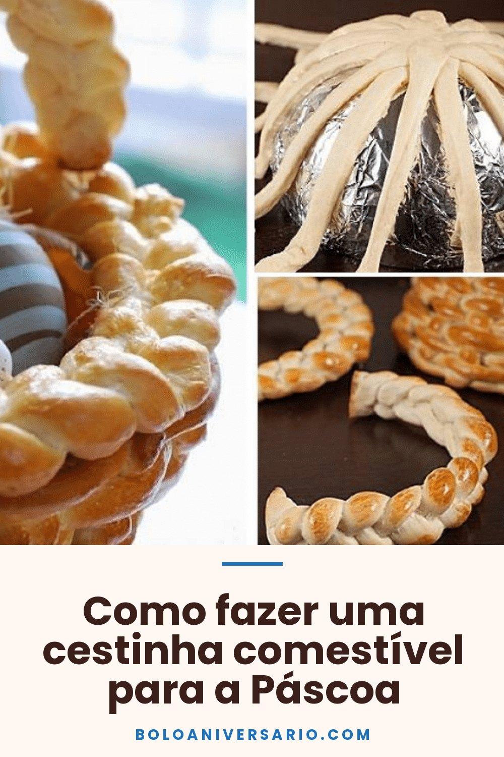 Como fazer uma cestinha comestível para a Páscoa