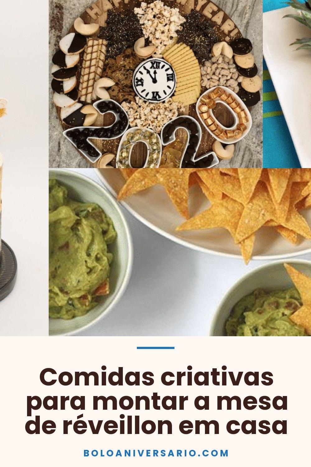 Comidas criativas para montar a mesa de réveillon em casa