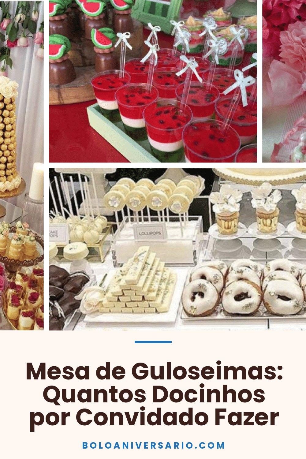 Mesa de Guloseimas: Quantos Docinhos por Convidado Fazer