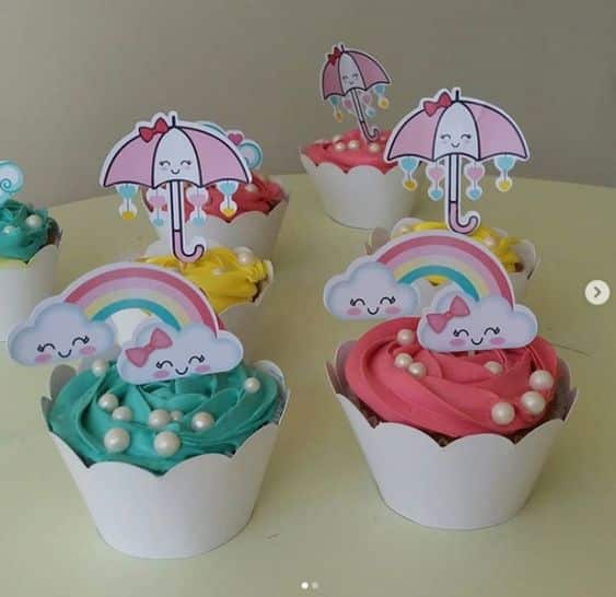 cupcakes chuva de amor 9