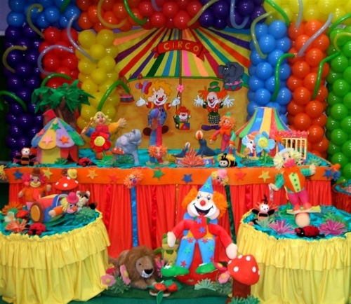 decoracao festa circo