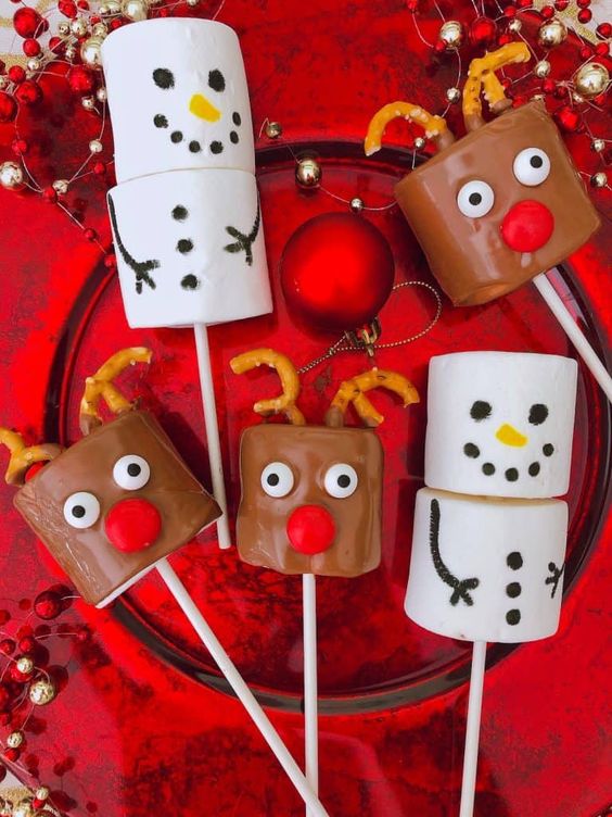 doces de natal com marshmallow 8