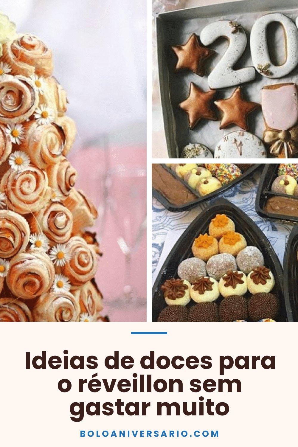 Ideias de doces para o réveillon sem gastar muito