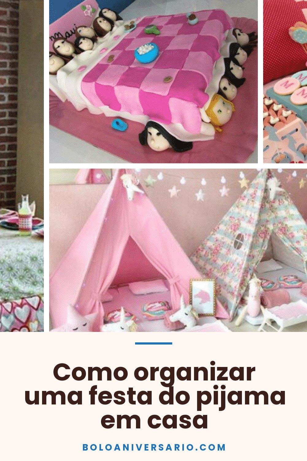 Como organizar uma festa do pijama em casa