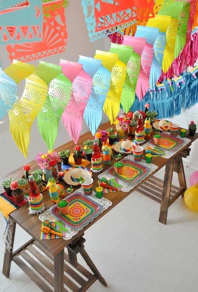 festa mexicana decoracao