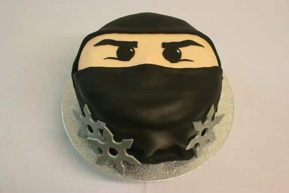 festa ninja bolo