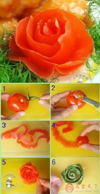 flores comestiveis tomate