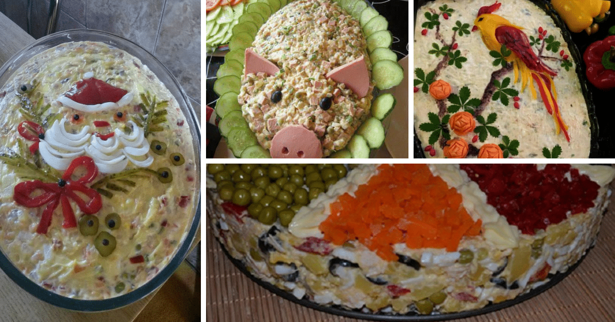 ideias criativas servir maionese salada russa