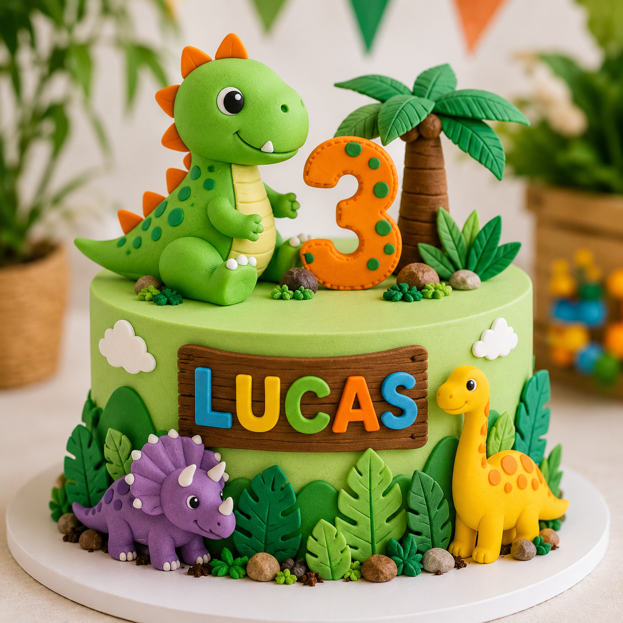 Ideias de bolos decorados de dinossauros para se inspirar Ideias de bolos decorados de dinossauros para se inspirar ideias de bolos decorados de dinossauros 1