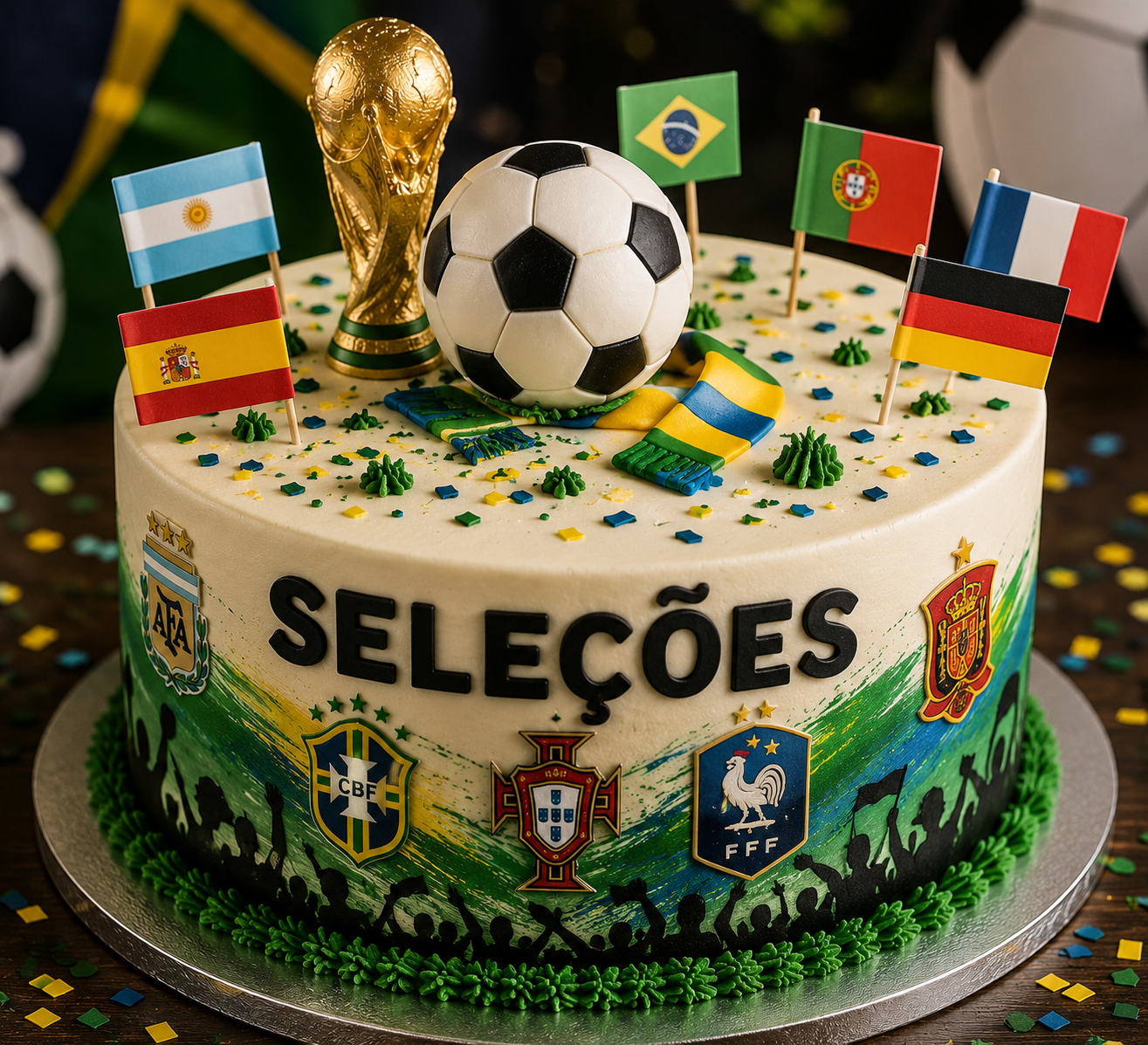 Ideias de Bolos Decorados para a Copa do Mundo: Modelos Criativos para Festas de Futebol Ideias de Bolos Decorados para a Copa do Mundo: Modelos Criativos para Festas de Futebol ideias de bolos decorados para a copa do mundo 1