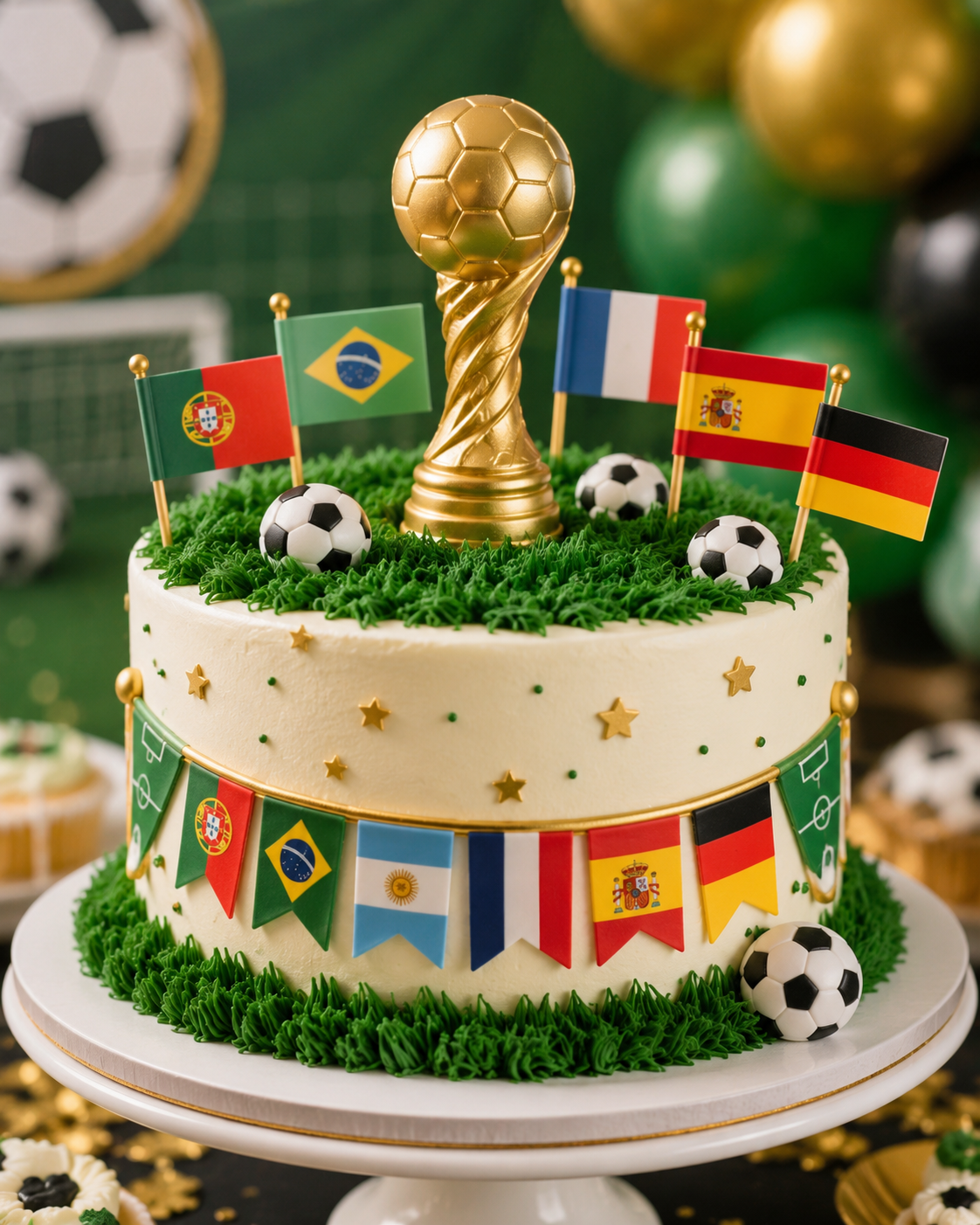 Ideias de Bolos Decorados para a Copa do Mundo: Modelos Criativos para Festas de Futebol Ideias de Bolos Decorados para a Copa do Mundo: Modelos Criativos para Festas de Futebol ideias de bolos decorados para a copa do mundo 7