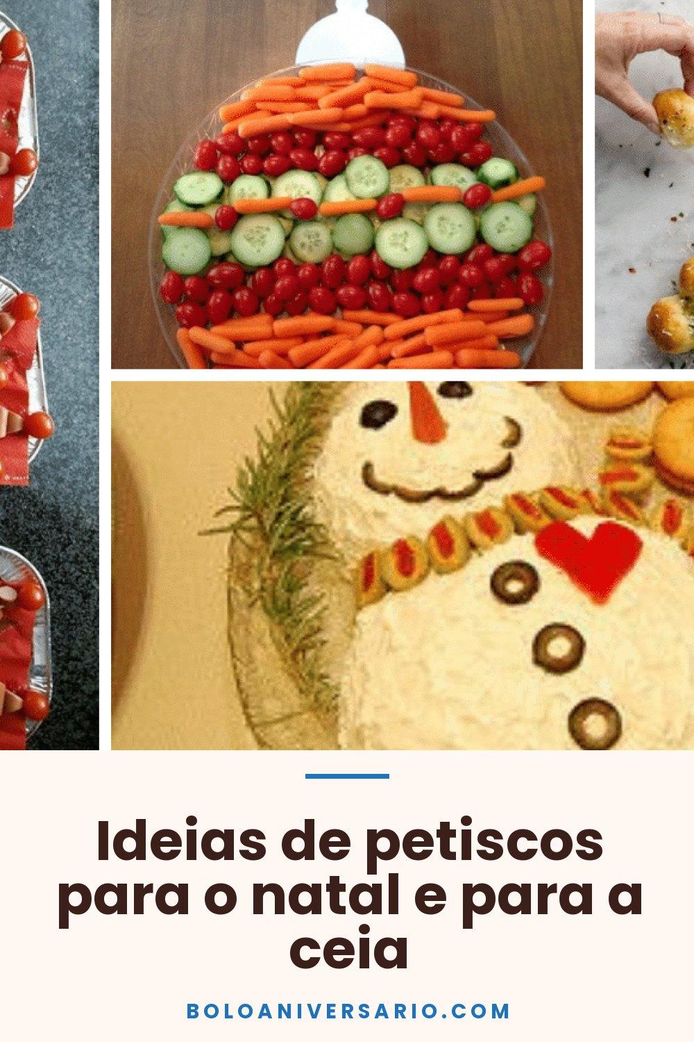 Ideias de petiscos para o natal e para a ceia