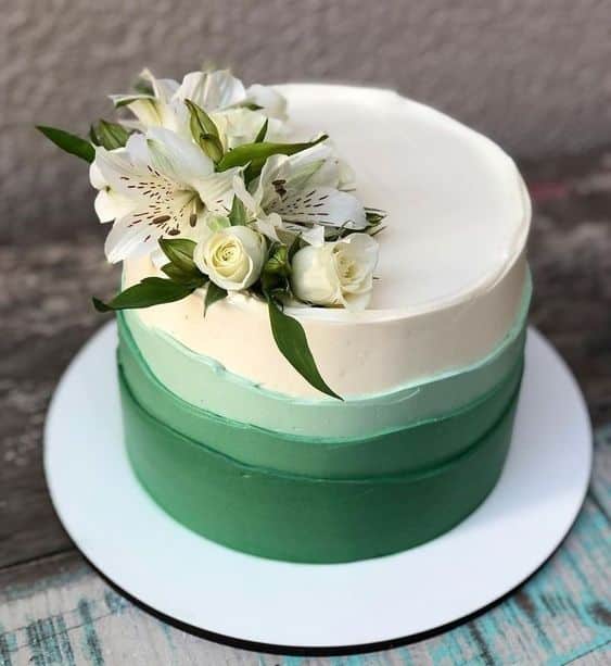 modelos bolos verde feminino 3